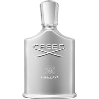 Silver Creed Himalaya Eau de Parfum bottle, sleek design with embossed logo, 100 ml men's woody fragrance.