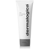 White Dermalogica Skin Smoothing Cream tube with gray cap and bold black text.