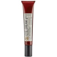 Red tube of Ecooking Eye Cream, 20 ml, with white label and black text for anti-blemish treatment.