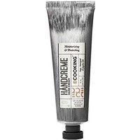 Gray Ecooking hand cream tube, 75 ml, with black cap and white label featuring brand name and product details.