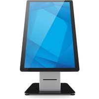Black and silver Elo Touch POS printer with a sleek, upright design and a large touchscreen display.