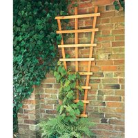 Forest 2' x 6' Heavy Duty High Decorative Fan Wall Trellis (0.66m x 1.83m) - image 2