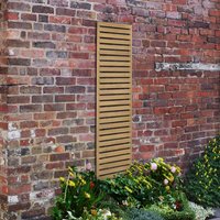 Forest 6' x 1' Pressure Treated Slatted Trellis Panel (1.8m x 0.3m) - image 2