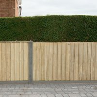 Forest 6' x 3' Pressure Treated Vertical Closeboard Fence Panel (1.83m x 0.92m) - image 2