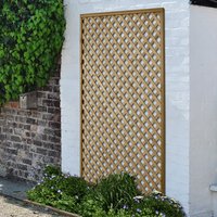 Forest 6' x 4' Rosemore Pressure Treated Diamond Lattice (1.8m x 1.2m) - image 2