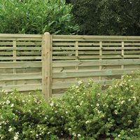 Forest Garden 6' x 5' Kyoto Decorative Fence Panel - image 2