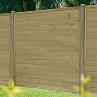 Forest 6' x 6' Pressure Treated Tongue and Groove Fence Panel (1.83m x 1.83m) - image 2