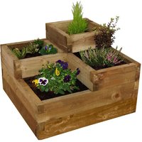 Forest Garden Caledonian Tiered Raised Bed 3'x3' - image 3