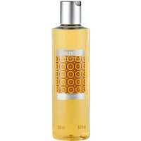 Fragonard Valentin Shower Gel 100 ml, clear bottle with silver cap and geometric orange label design.