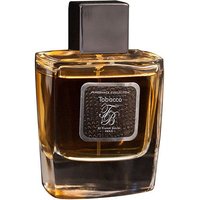 Franck Boclet Tobacco Eau de Parfum 100 ml, square glass bottle with dark cap and textured label.