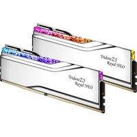 G.Skill Trident Z5 Neo memory module, 32GB, sleek silver heatsink with RGB lighting accents, two modules shown.