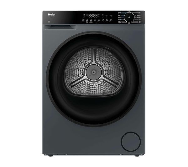 Haier HAIER X Series 5 HD90-D357GU1-UK WiFi-enabled 9 Kg Heat Pump Tumble Dryer - Graphite