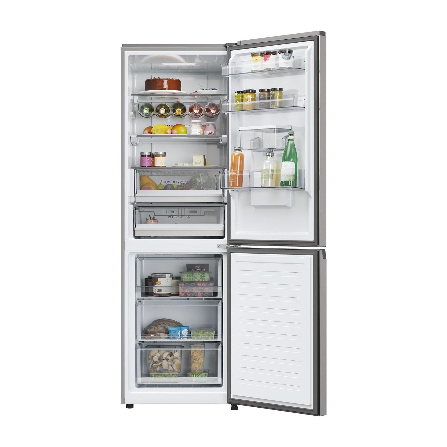 Haier HDPW5618DWPK 342 Litre Total No Frost Fridge Freezer - image 2
