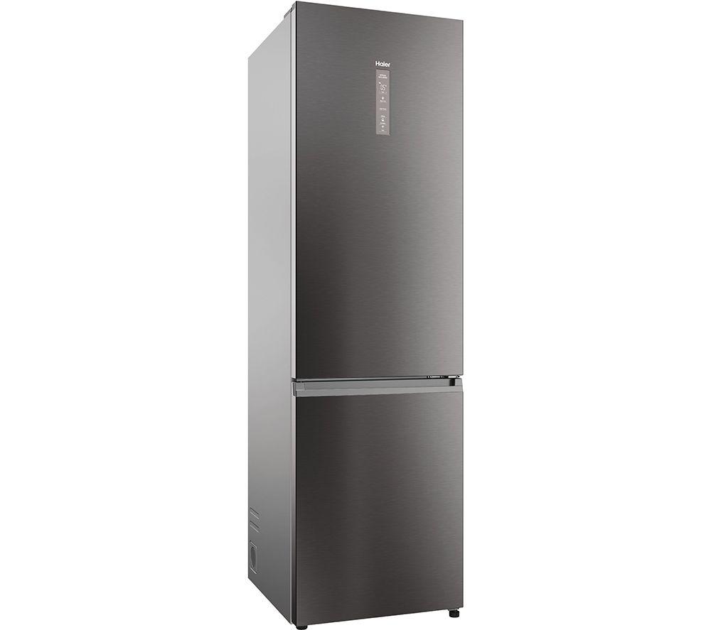 Haier Haier 2D 60 Series 5 409 Litre 60/40 Freestanding Fridge Freezer - Dark Inox