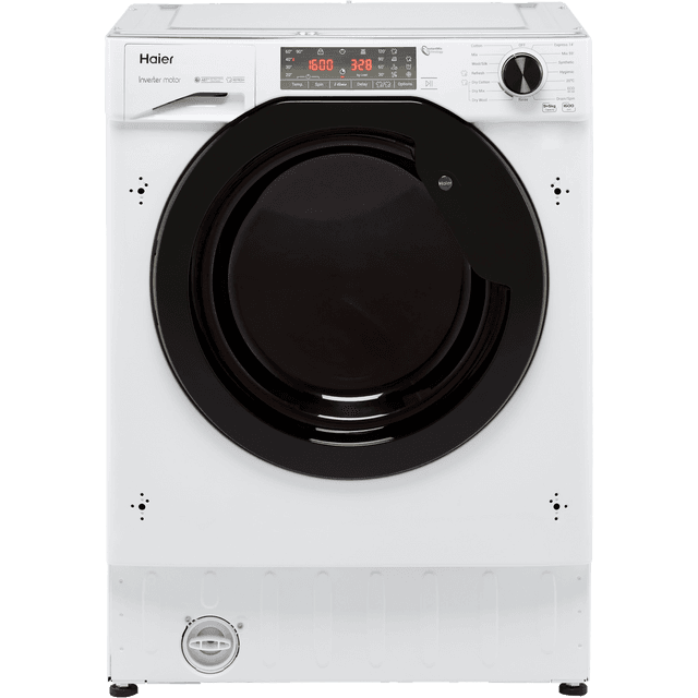 Haier Haier HWDQ90B416FWB 9&5KG 1600RPM Built in White Washer Dryer