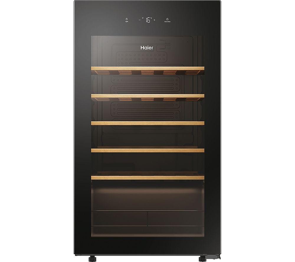 Haier Haier 21 Bottle Compressor Wine Cooler Freestanding - Black
