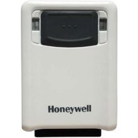 White Honeywell Vuquest 3320g battery charger with black top panel and Honeywell logo at the bottom.