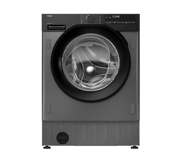 Haier Haier Series 6 9kg 1600rpm Integrated Washing Machine - Graphite