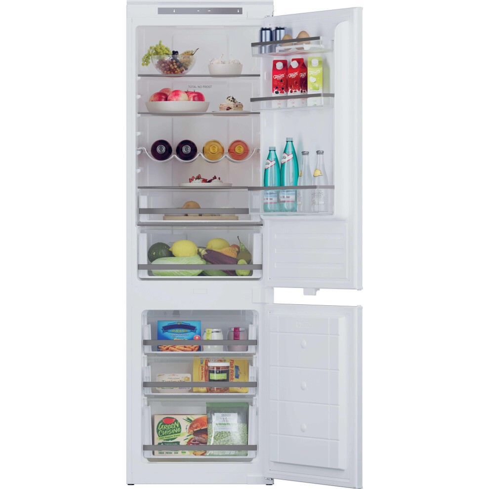Hoover H-FRIDGE 300 HOBBMT18EK Integrated No Frost Fridge Freezer - image 2