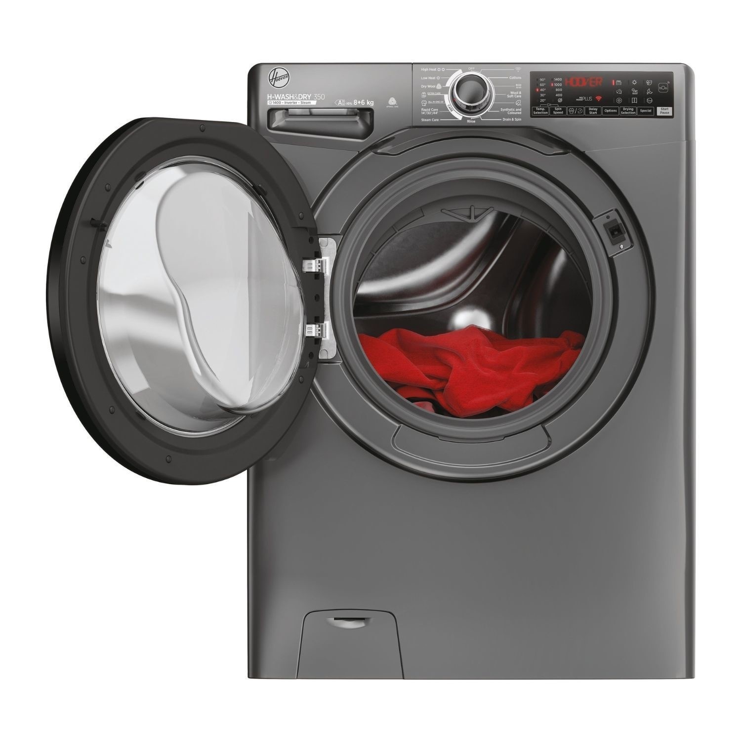 Hoover H3DPS4866TAMBR80 WiFi Enabled 8/6kg 1400rpm Washer Dryer - image 2