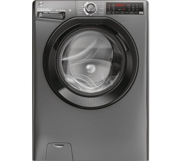 Hoover Hoover H-Wash & Dry 350 Washer Dryer - Graphite - 9kg (H3DPS4966TAMBR80)