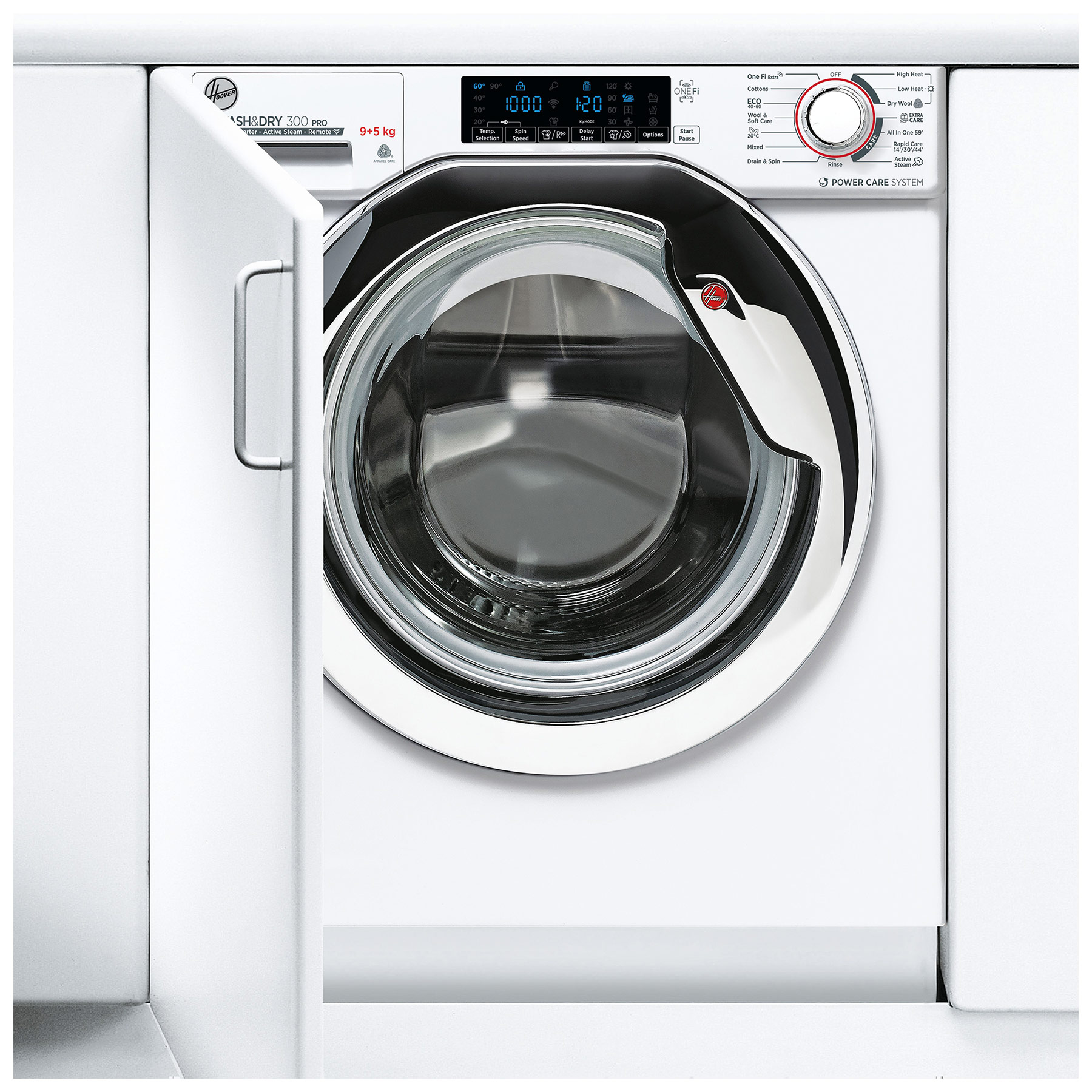 Hoover HBDOS695TAMSE/80 Integrated 9/5kg 1600rpm Washer Dryer - image 2