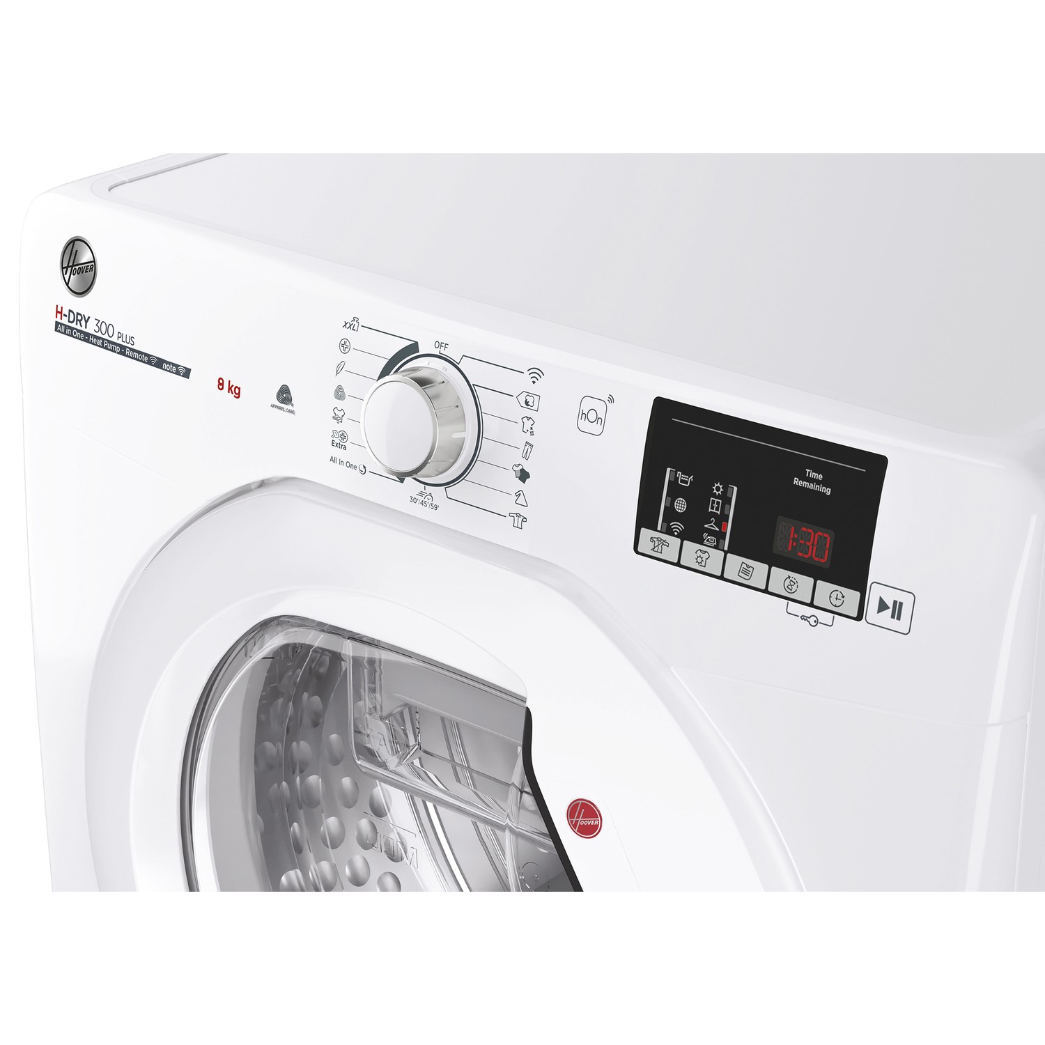 Hoover HLE H8A2DE-80 H-DRY 300 8kg Heat Pump Tumble Dryer - image 3
