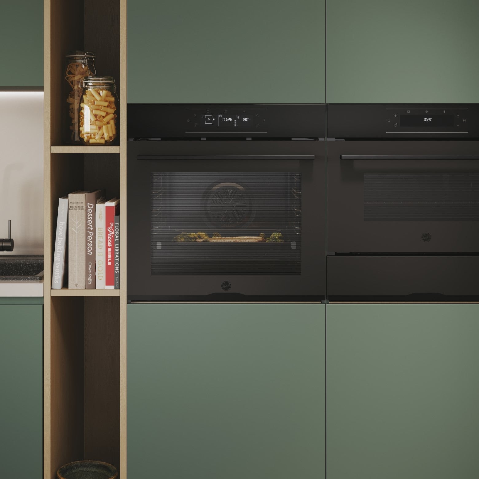 Hoover HO6 M5C3HTB 78L WiFi Pyrolytic Multifunction Single Oven - image 2