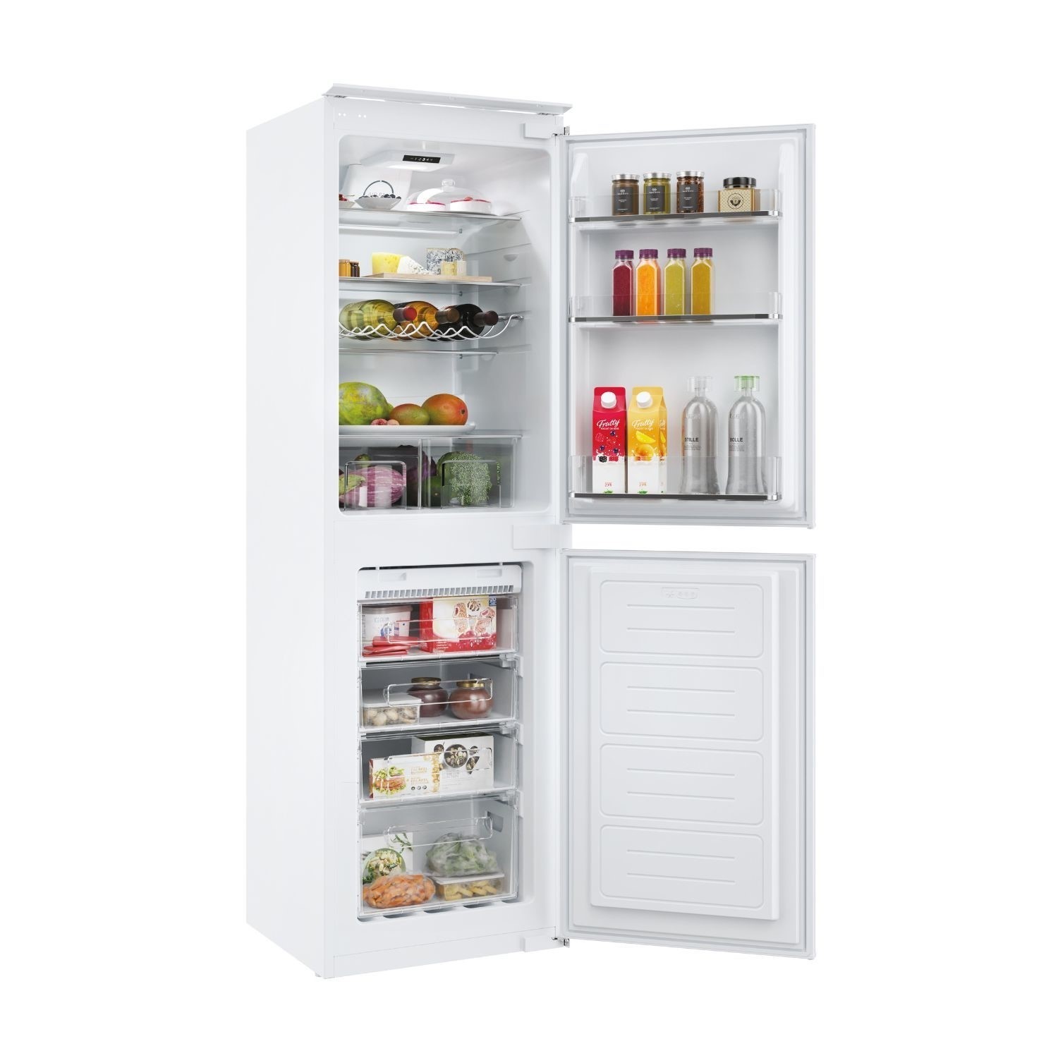 Hoover HOB50N518EVK Integrated 228 Litre Frost Free Fridge Freezer - image 3