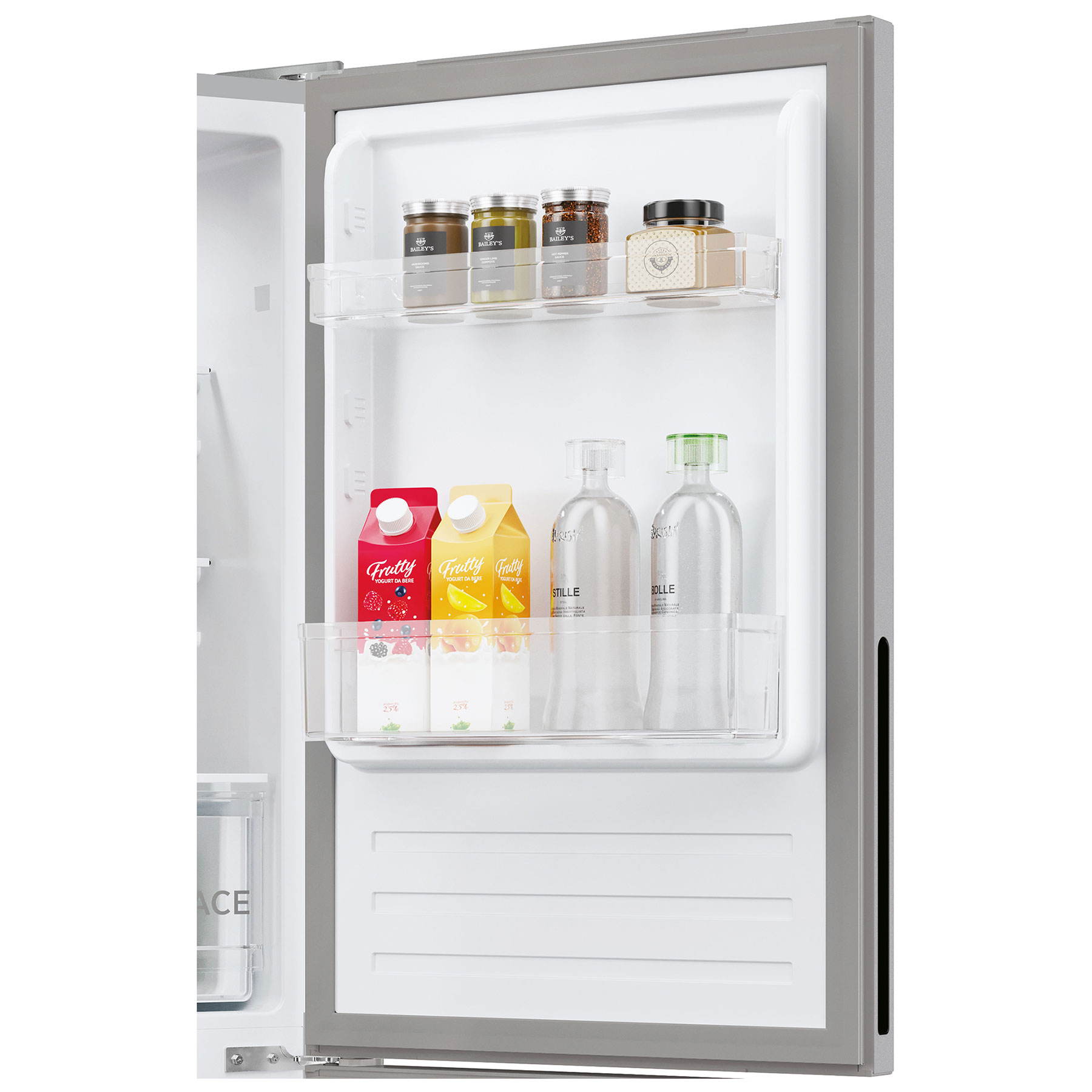 Hoover HOCT3L517ESK 252 Litre Combi Fridge Freezer - image 5