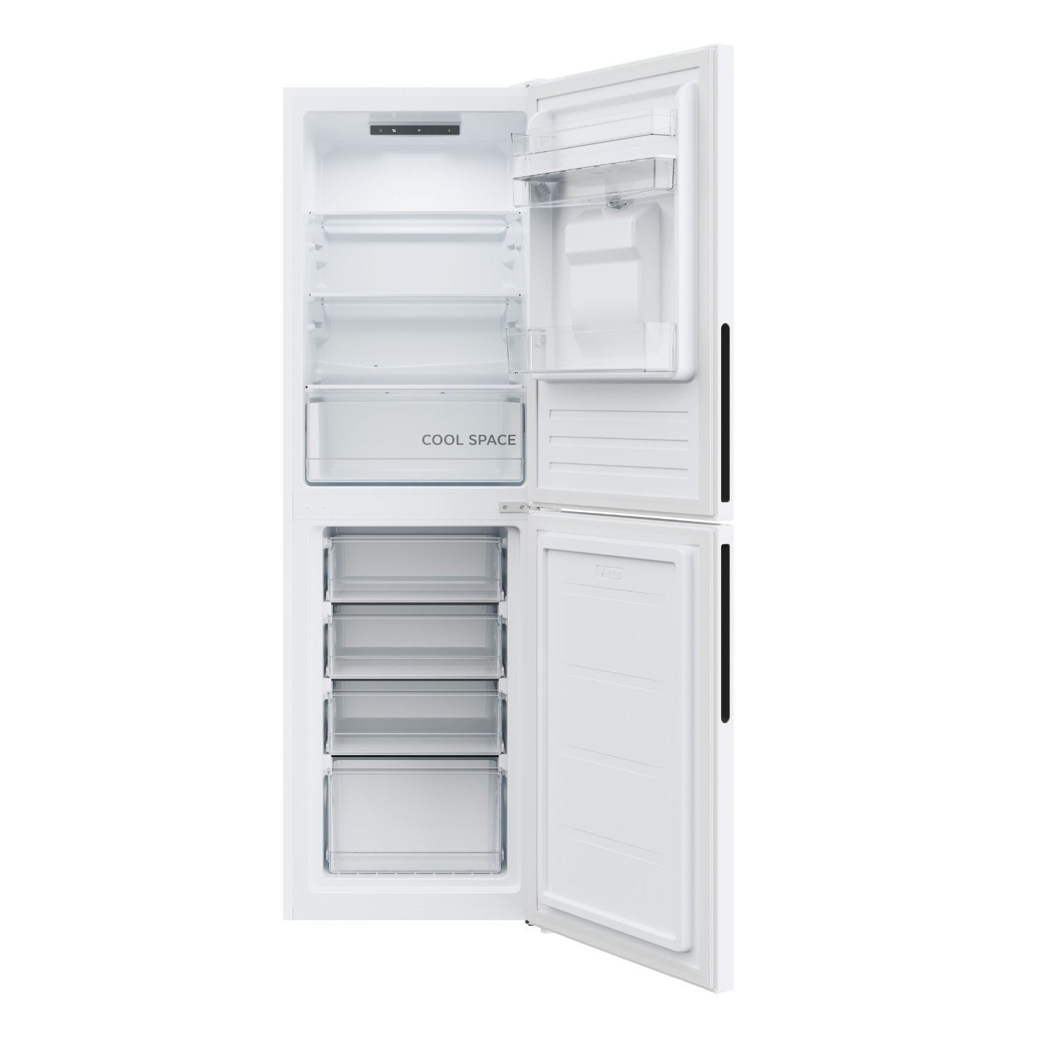 Hoover HOCT3L517EWWK-1 246 Litre Low Frost Combi Fridge Freezer - image 3