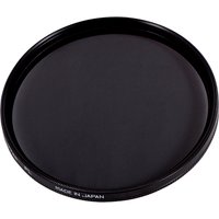 Black Hoya PL 40.5mm camera lens filter with thin metal rim and "Made in Japan" text on the edge.