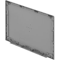 Gray HP P35292-001 laptop display cover with precise cutouts and hinge slots, designed for specific HP models.