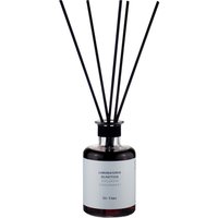 Clear glass bottle with black reeds, white label, and black cap, "Laboratorio Olfattivo - Di-Vino Diffuser 200 ml".