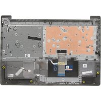 Lenovo 5CB0X57479 laptop spare part, black cover with integrated keyboard, visible internal components and connectors.
