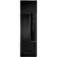 Black rectangular bottle of LM Parfums Ultimate Seduction Parfum, sleek design with vertical label.