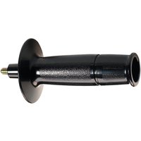 Black Makita M8 side handle for DDA350 angle drills with textured grip and circular flange.