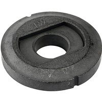 Black Makita inner flange for DGA452 angle grinders, circular with a central hole and textured surface.