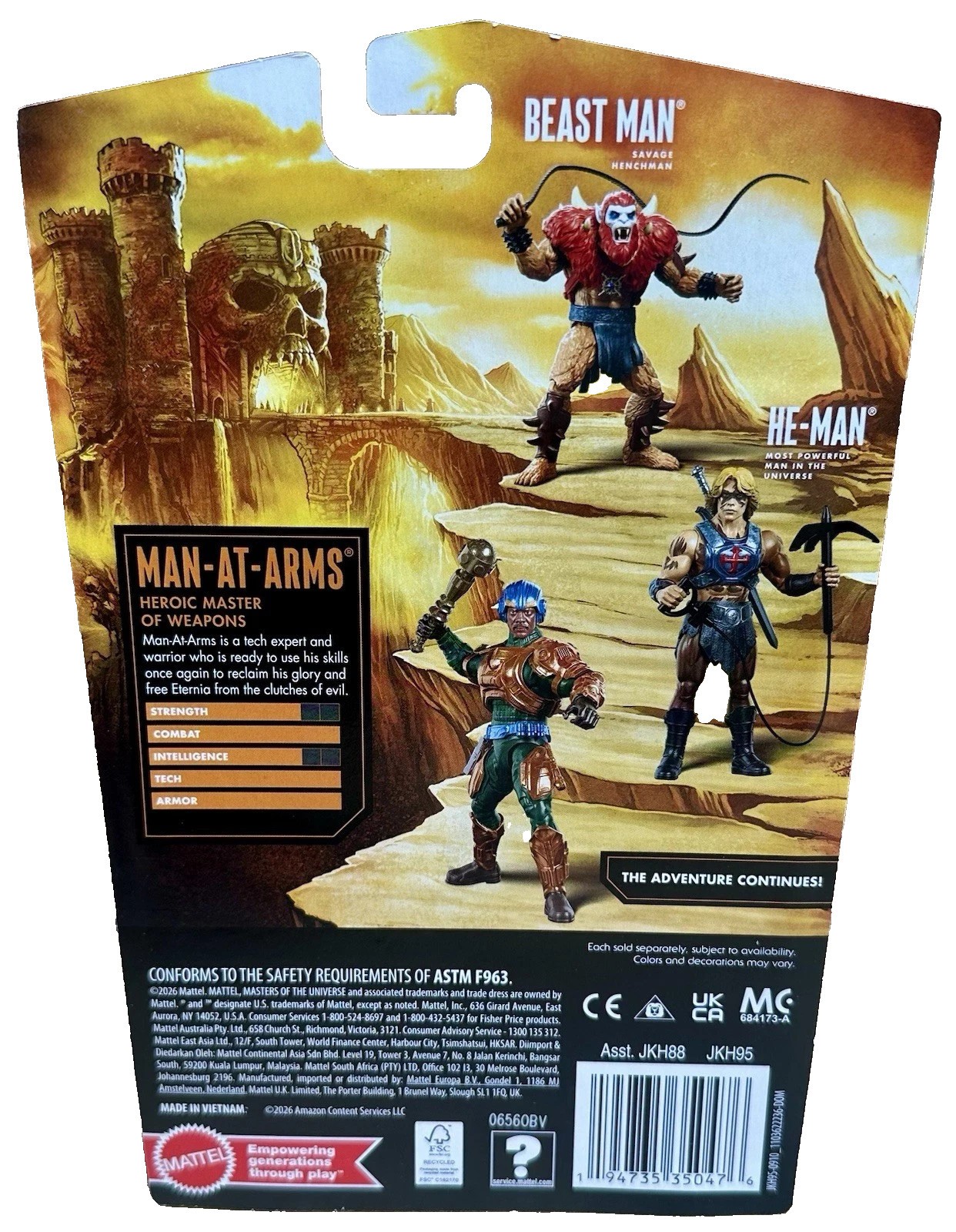 Masters of the Universe 2026 Movie Man At Arms 14cm Action Figure - image 2