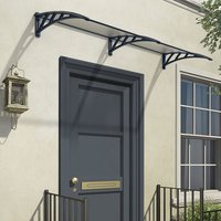 Palram Canopia Neo 2360 Grey Twinwall Door Canopy - image 2
