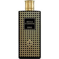 Black and gold Perris Absolue d'Osmanthe 100 ml unisex perfume bottle with intricate geometric pattern.