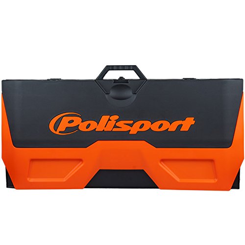 Polisport Foldable Workshop Moto Pad Matt - Black/ Orange - image 2