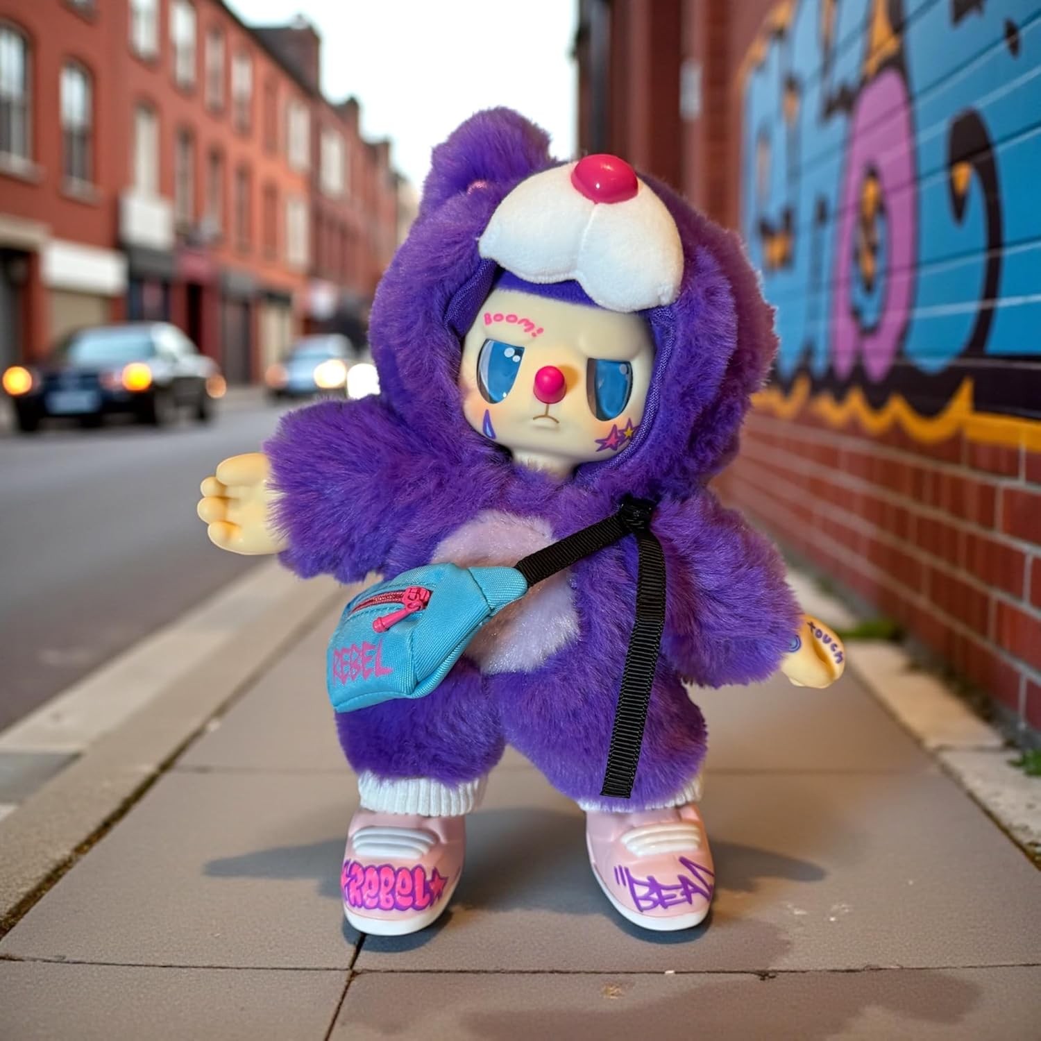 Rebel Bear Mystery Plush (Styles Vary) - image 2
