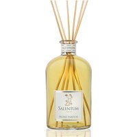 Salentum Fico d'India diffuser 500 ml with clear glass bottle and natural reed sticks, fruity scent.