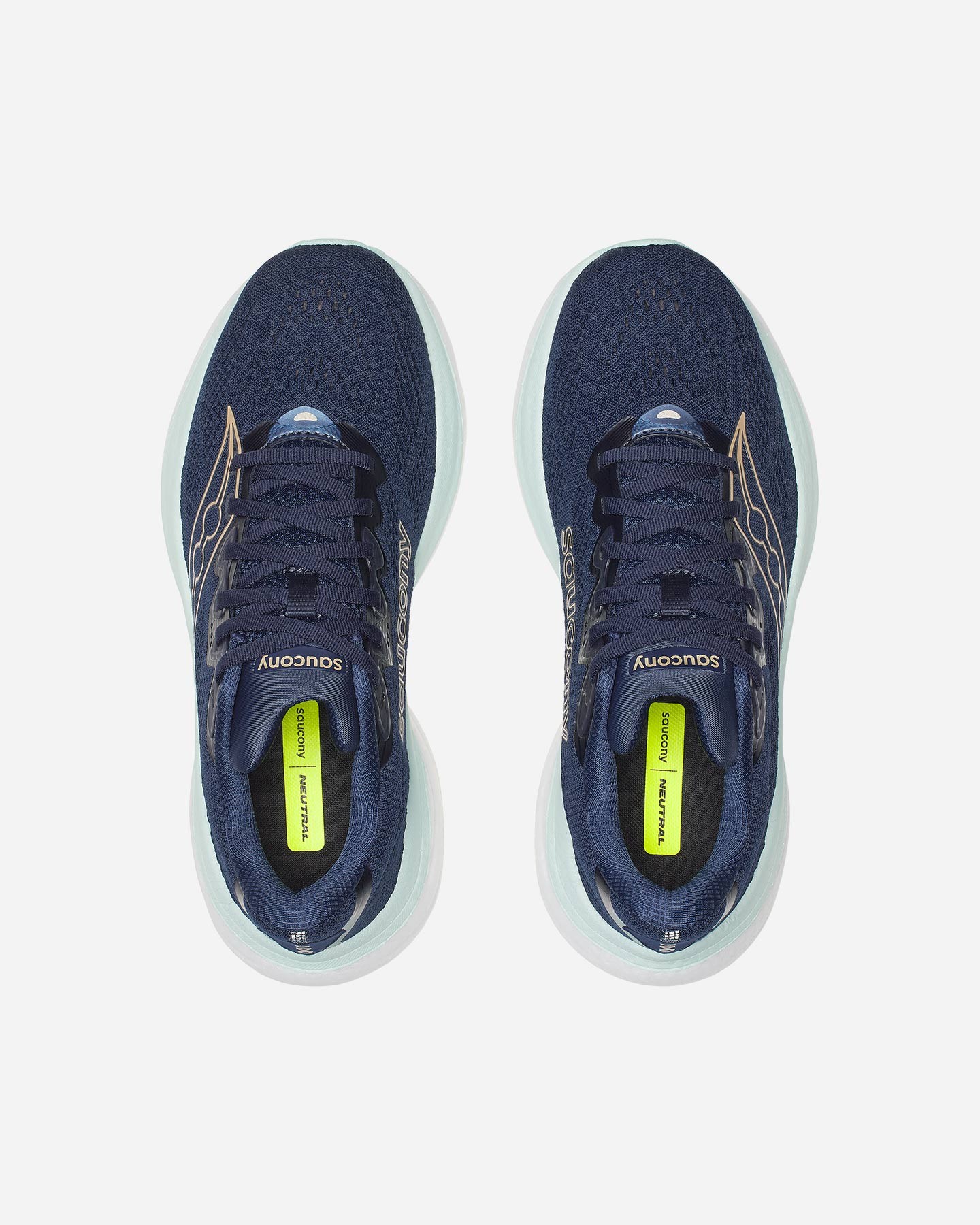 Saucony Ride 19 Womens | Navy/aqua - Navy / 4 / Standard - image 4