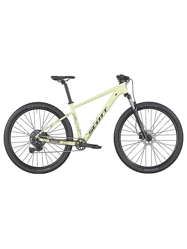 SCOTT Mountainbike Contrail 30 in green with a lightweight frame, 29-inch wheels, and rugged tires, designed for off-road performance.