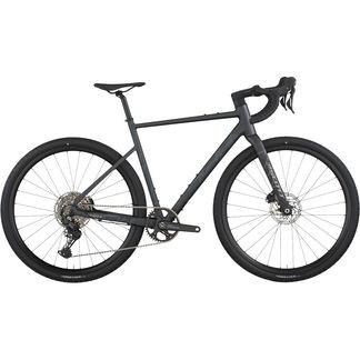 Scott Speedster Gravel 30 gravel bike in sleek black, featuring a lightweight frame, disc brakes, and rugged tires, designed for versatile off-road performance.