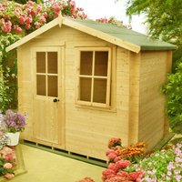 Shire Avesbury 2.1m x 2.1m Log Cabin Summerhouse (19mm) - image 2