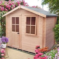 Shire Avesbury 2.5m x 1.8m Log Cabin Summerhouse (19mm) - image 2