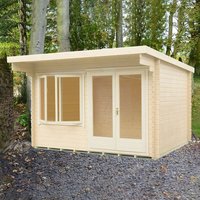 Shire Belgravia 3.6m x 3.6m Log Cabin (28mm) - image 2